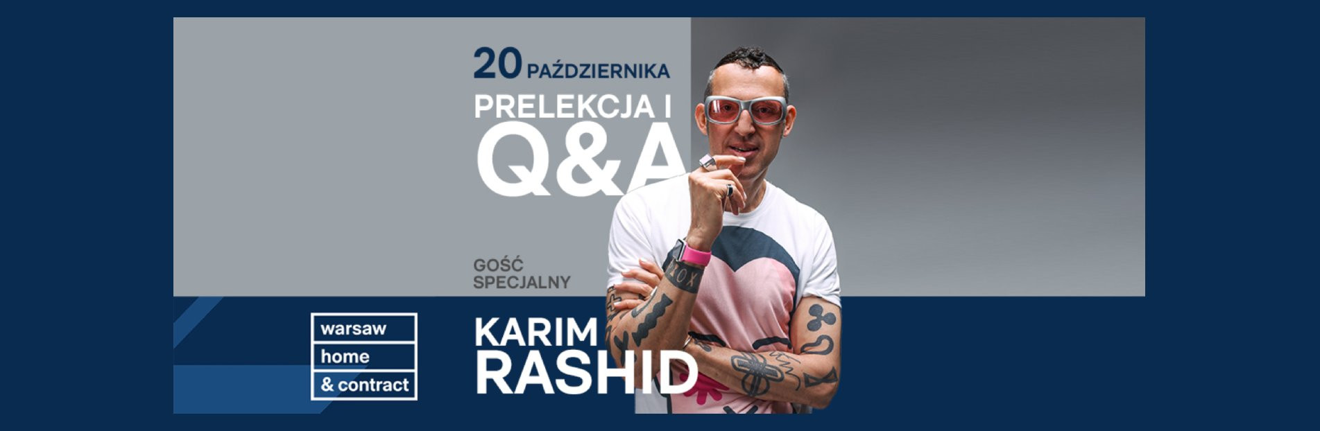 Karim Rashid gwiazdą Warsaw Home & Contract